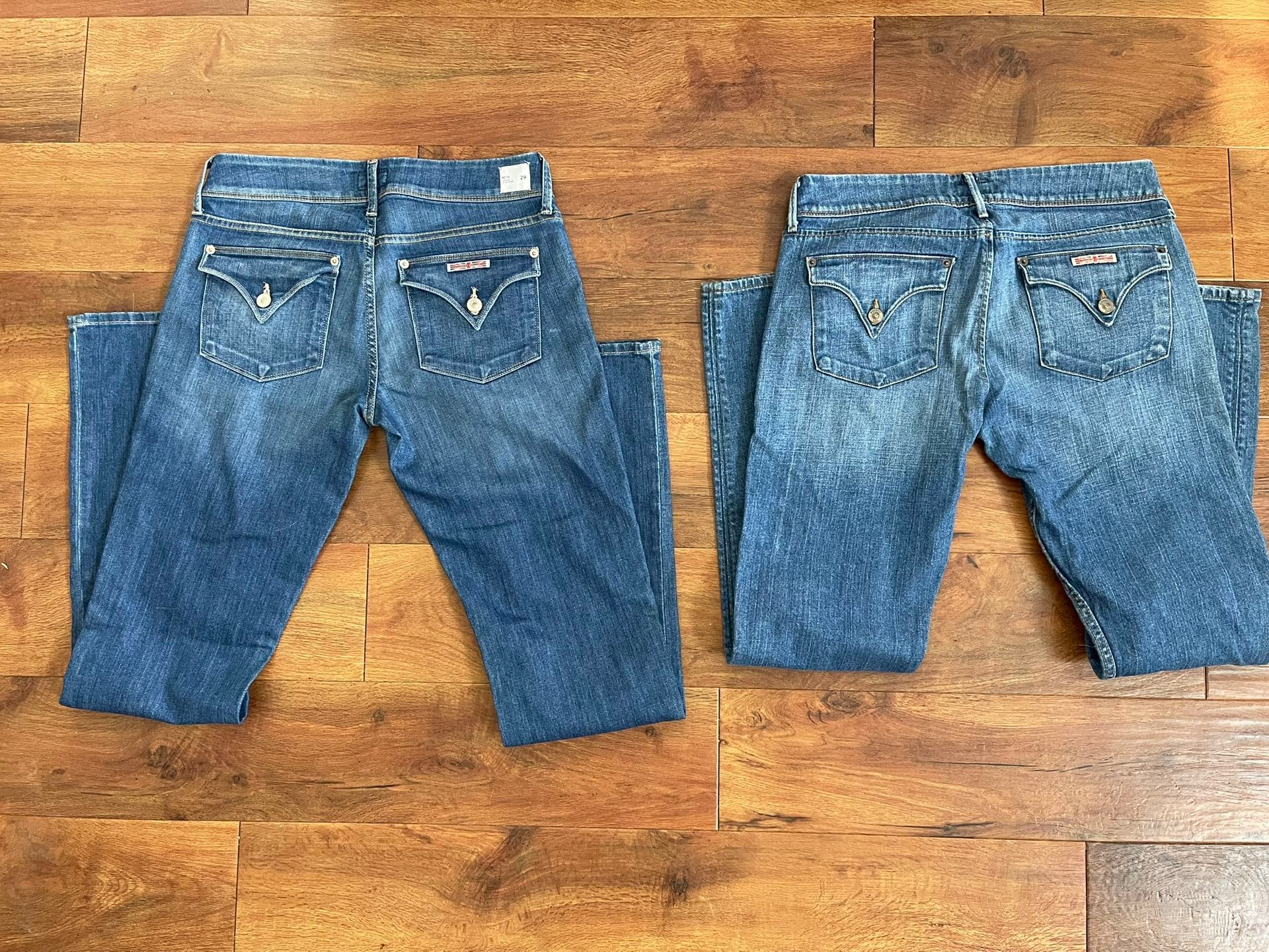 (2) Pairs of Hudson Jeans