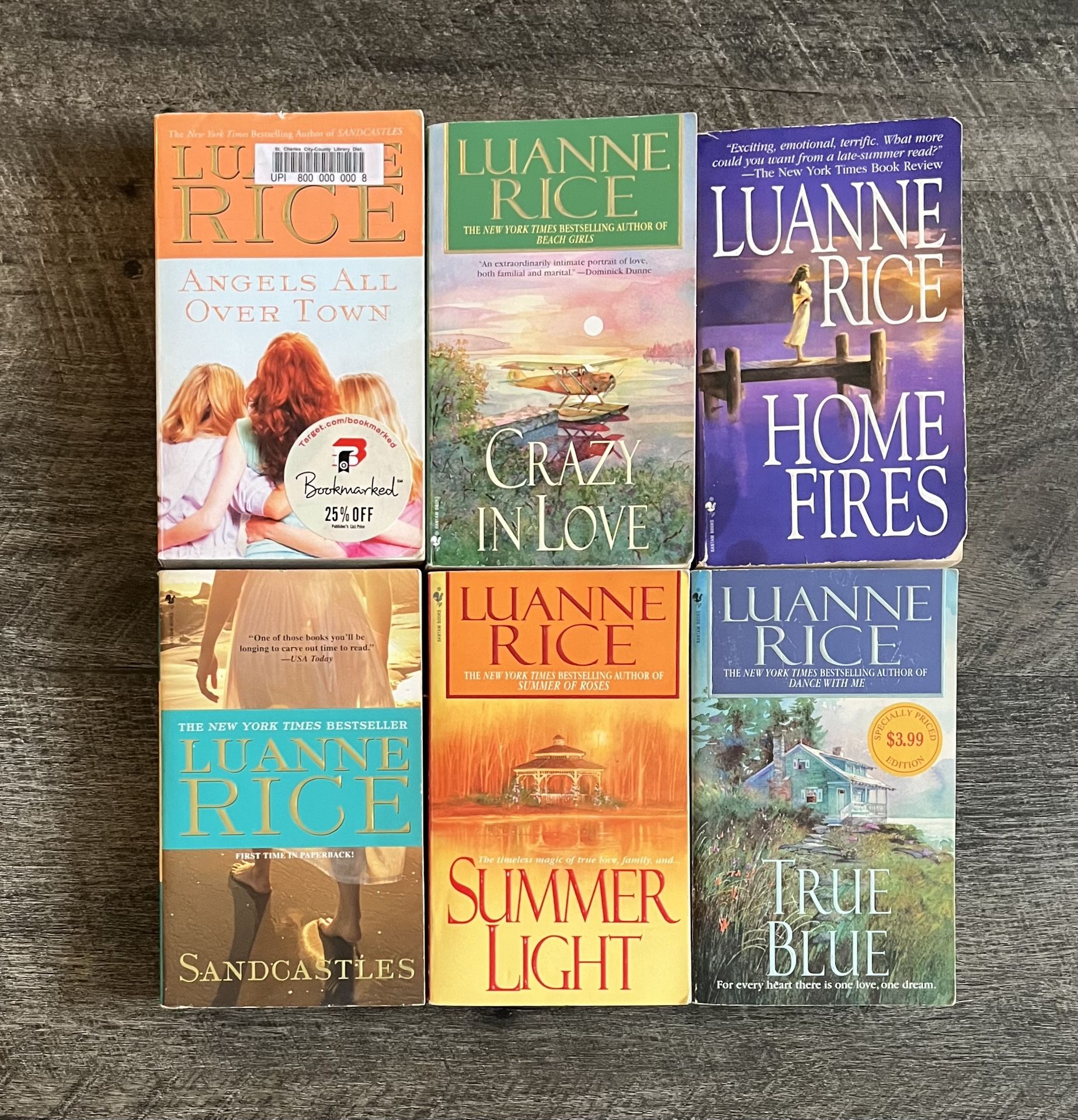Luanne Rice Book Lot (6 paperbacks)