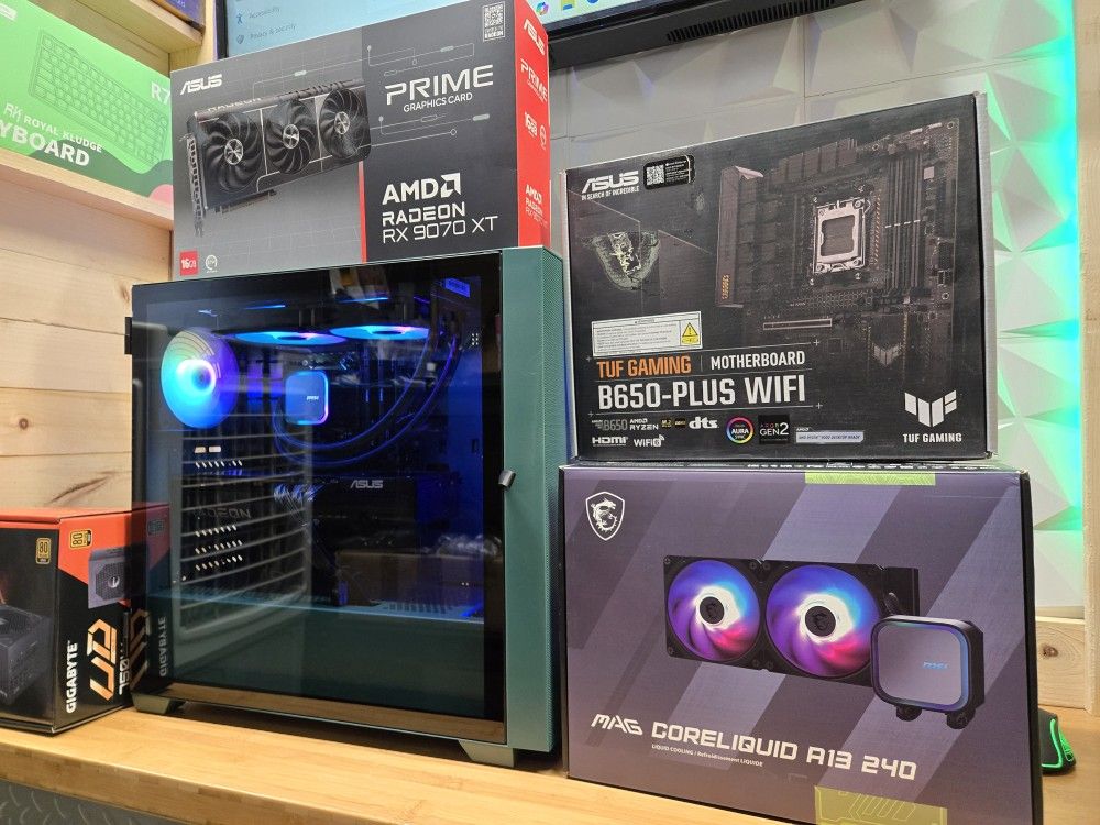 Gaming PC: RX 9070 XT 16GB