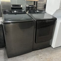 Samsung top load washer and dryer set 🧺