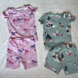 Girls Summer Pajama Sets 