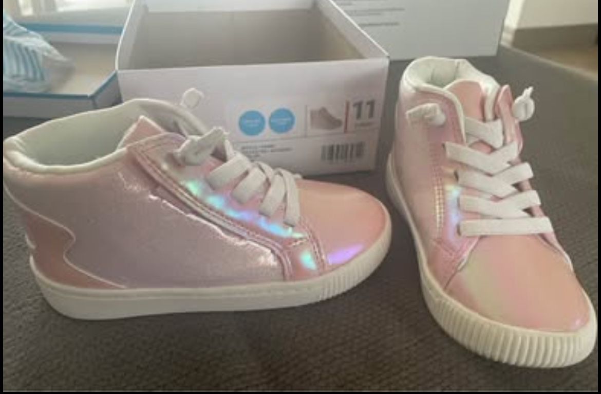 Pink Carter's Avenida Toddler High-Top Sneakers size 11