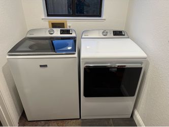 Maytag smart washer and dryer - works great!