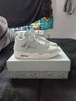 Air Jordan 4 Retro Sneakers Seafoam