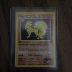1st edition Brock’s Ninetails