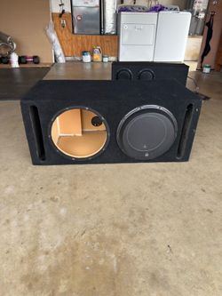 Subwoofer box dual 12 inch