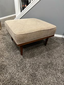 Mid Century Large Ottoman