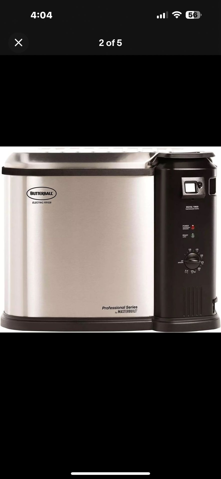 Butterball XL Electric Turkey Fryer