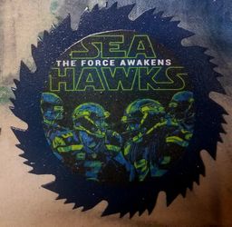Seattle Sehawks Decorative Saw Blade