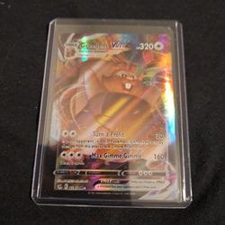 Greedent VMAX Ultra Rare SWSH08: Fusion Strike 218/264 NM