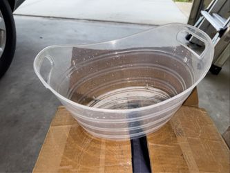 Plastic Oval  6 pieces handy storage