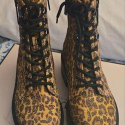 Leopard Print Boots