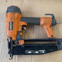 Ridgid Finish Nail Gun