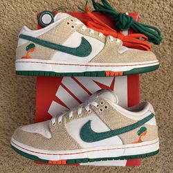 Size 8 (Worn Once, replacement box) - Nike SB Dunk Low x Jarritos White
