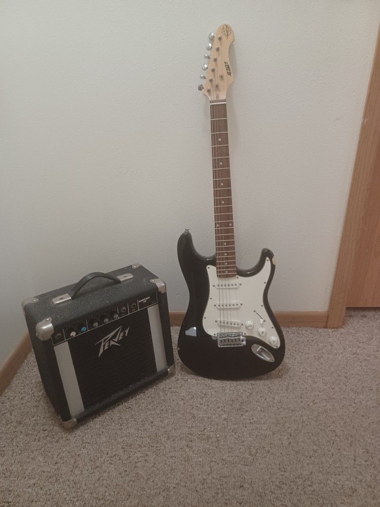 Eletric Guitar and Amp set
