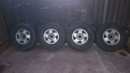 Chevy OBS wheels with 285 75 16 Falken At3w
