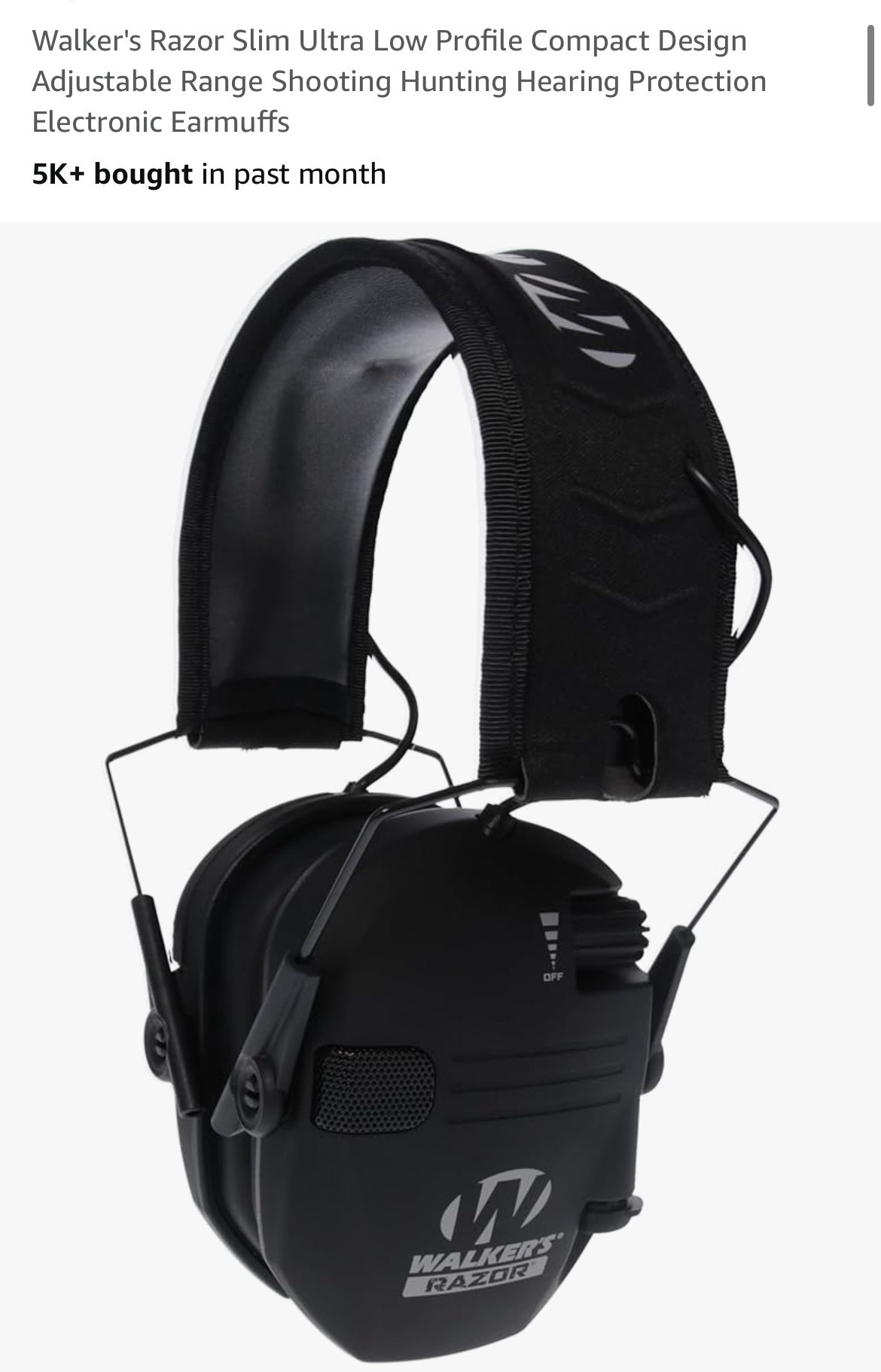 Hearing Protection- Earmuffs