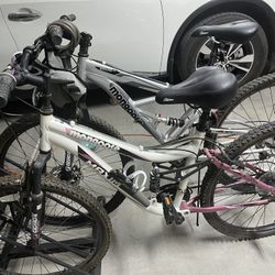 Pair Of Mongoose Mountain Bikes