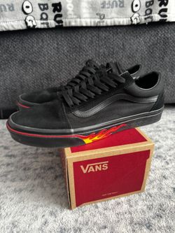 Vans Old Skool Flame Wall