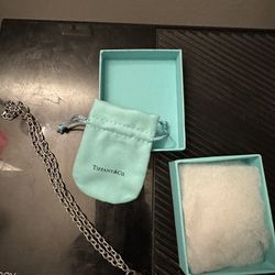 Tiffany co necklace and bracelet 