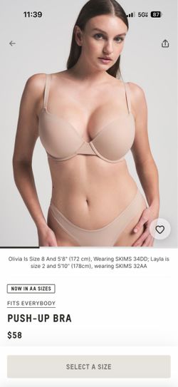 SKIMS fits everybody push up bra 36D
