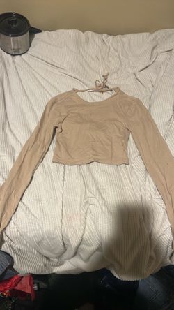 Divided crop top