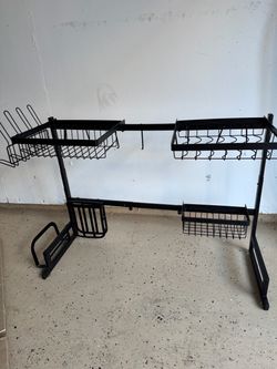 Over the sink drying rack
