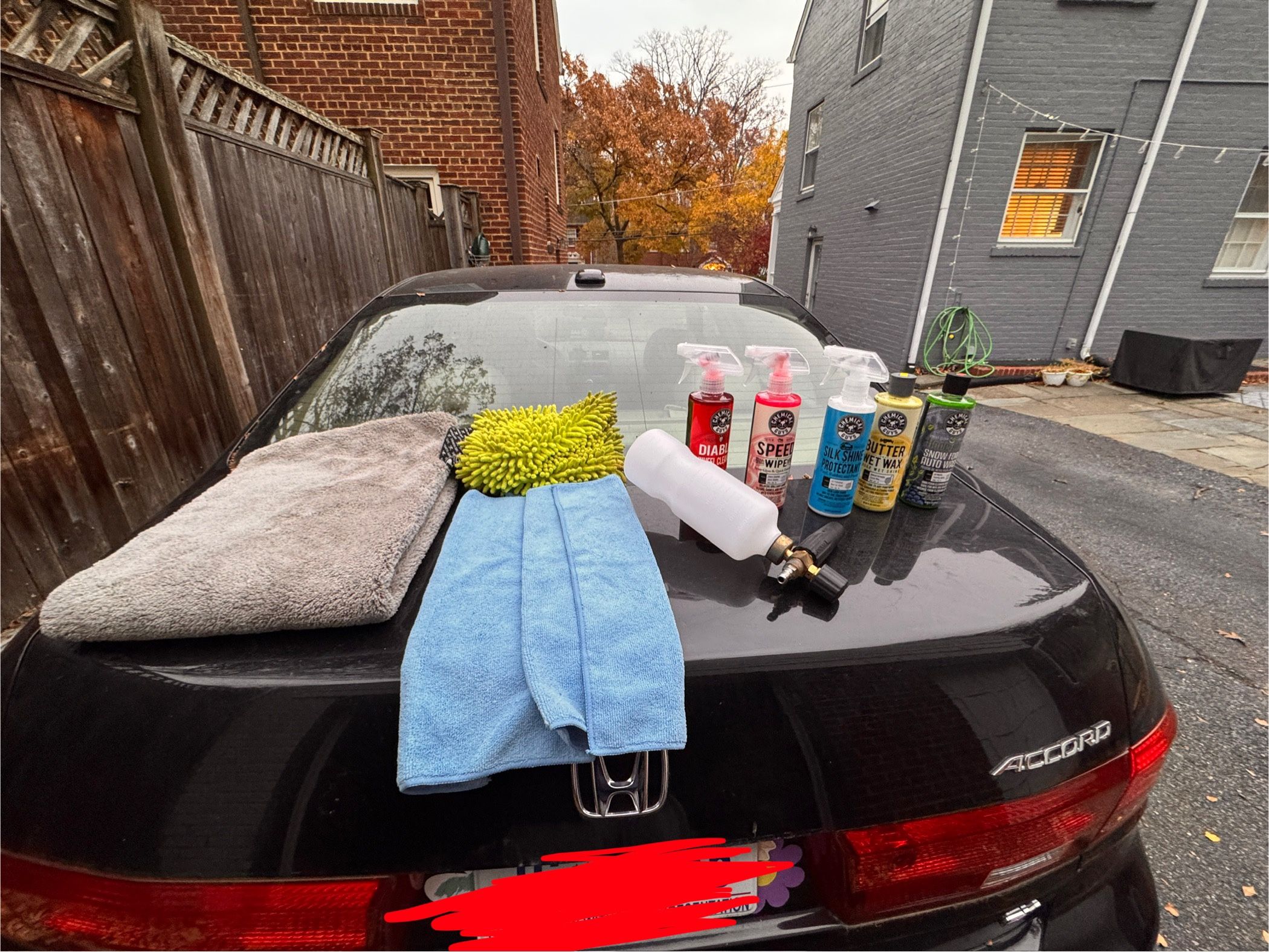 CHEMICAL GUYS CAR WASHING PRODUCTS 