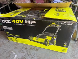 Ryobi 40V HP 20" Brushless Push Mower Kit