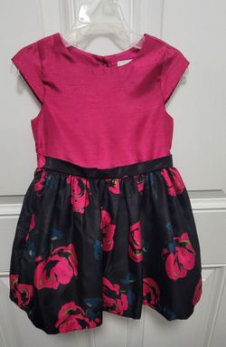 Gymboree Holiday Dressed Up (Hot Pink &Black) 4T