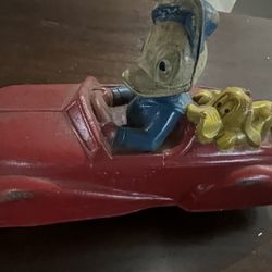 1930s Donald Duck and Pluto Car, The Sun Rubber Company Barberton Ohio