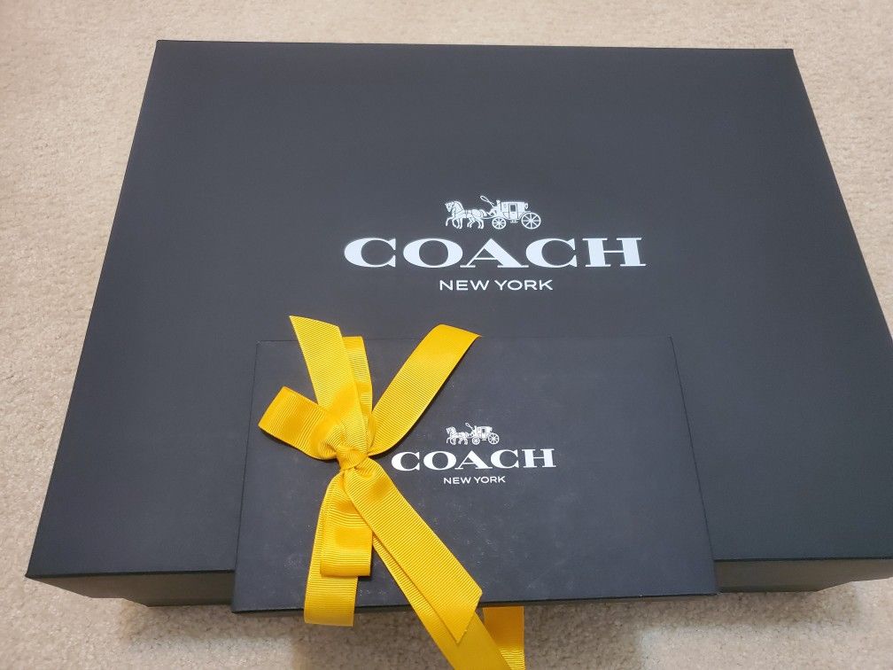 Authentic Coach Bag & Boxes