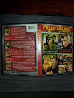 Fully Loaded Sniper Collection DVD 4-Movie Set