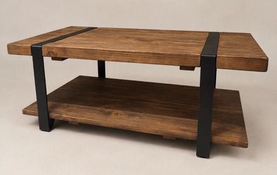 Farmhouse Reclaimed Solid Wood Coffee Table