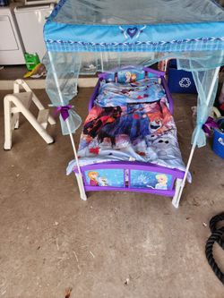 Kids Bed FROZEN animation