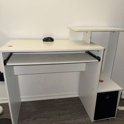 White desk 