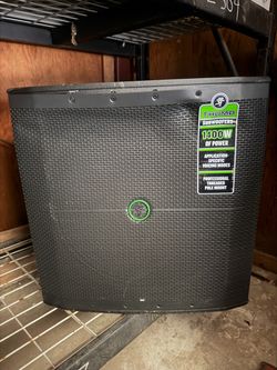 Thump 1400 subwoofer
