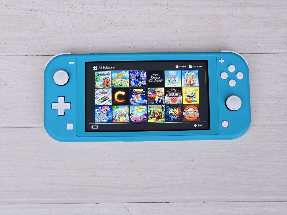 Nintendo Switch Lite with Tons of Games