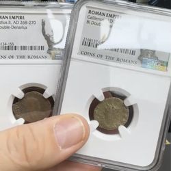Roman Empire Coins (certified)