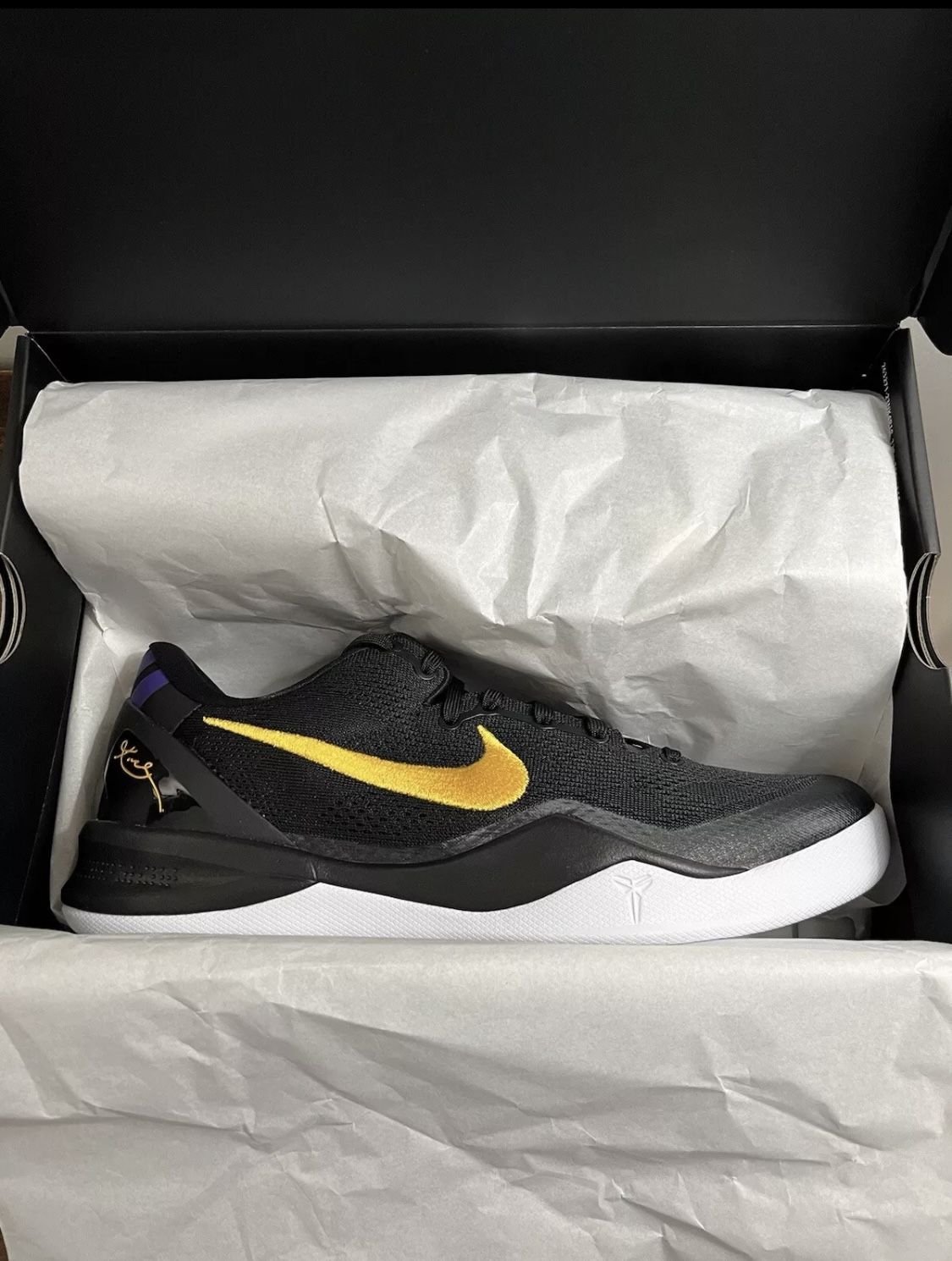 Nike Kobe 8 Lakers Size 10