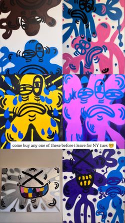 Droopyz spray paint Art