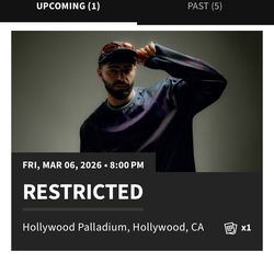 Restricted at Hollywood Palladium