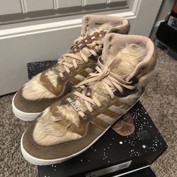 Adidas Rivalry Hi Star Wars Chewbacca Brown Men’s size 14
