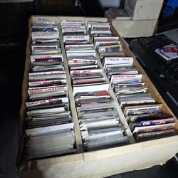 Box Full Of 90s Basketball ,Baseball,football Cards
