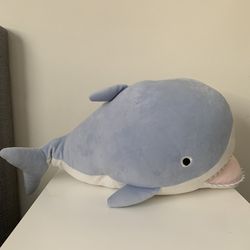 Blue Shark Hug Pillow Stuffed Animal