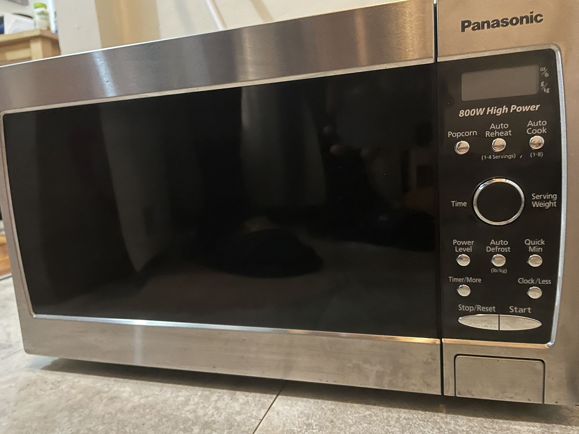 New Stainless Steel Mircowave