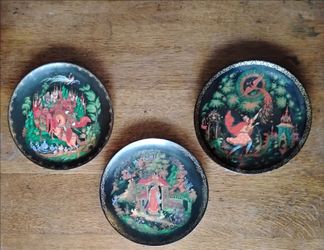 3 Collector plates, set of 3