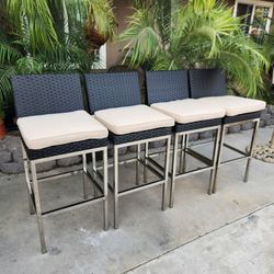 New Patio Barstools/ Outdoor Bar Stools