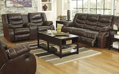 New Couch and loveseat that recline with warranty