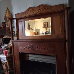 Victorian Fireplace Mantel 